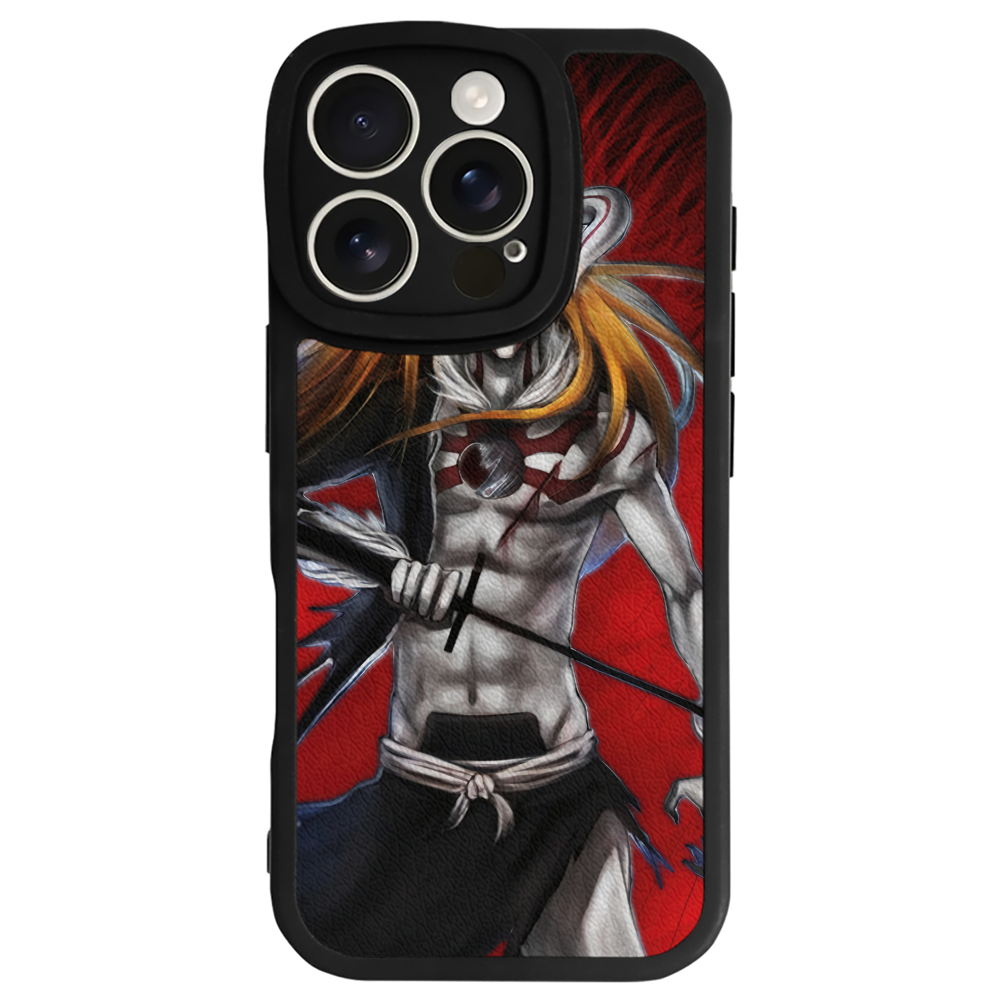 （画像用） ブリーチ BLEACH 【iPhone 16シリーズ対応】シリコンスマホケース（レザー調） 材質：シリコン